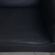 Børge Mogensen 2212 2.personers sofa i sort læder 1980'erne