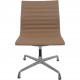 Sæt af 4 Charles Eames EA103 stole i beige læder 2019