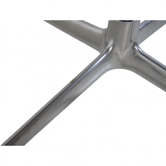 Sæt af 4 Charles Eames EA103 stole i beige læder 2019