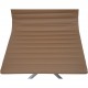 Sæt af 4 Charles Eames EA103 stole i beige læder 2019