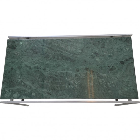Fabricius og Kastholm sidebord af grøn marmor 1960'erne