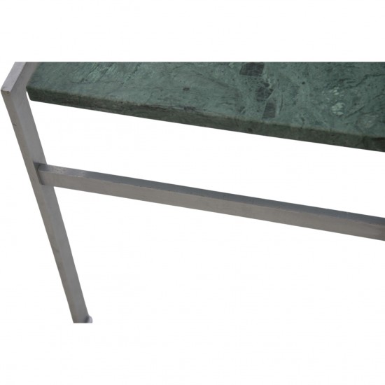 Fabricius og Kastholm sidebord af grøn marmor 1960'erne