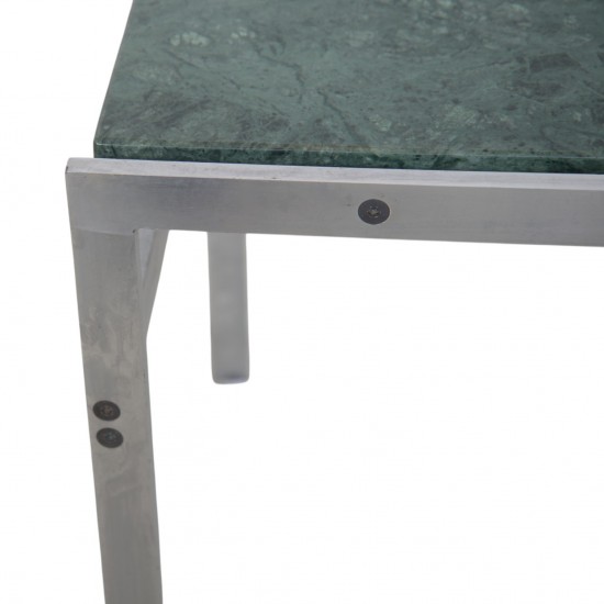 Fabricius og Kastholm sidebord af grøn marmor 1960'erne