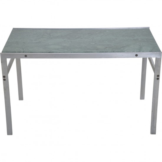 Fabricius og Kastholm sidebord af grøn marmor 1960'erne