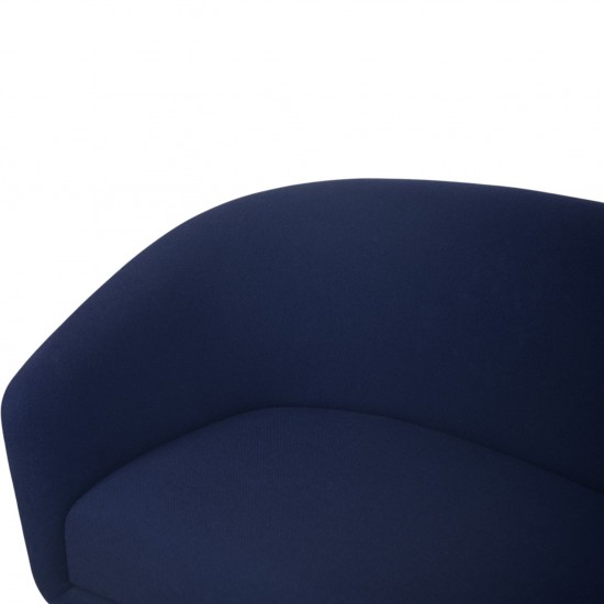 Finn Juhl Lillemor 3-personers sofa i blåt Hallingdal stof 2010'erne