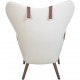 Hans Wegner Mama Bear stol i Hallingdal 100 Stof 2024