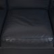Le Corbusier LC2 3-personers sofa i sort læder 2000'erne