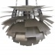 Poul Henningsen stål Kogle lampe 48 Cm 2000'erne