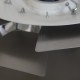 Poul Henningsen stål Kogle lampe 48 Cm 2000'erne