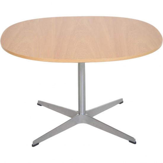 Arne Jacobsen super Ellipse sofabord af eg Ø75 Cm 2016