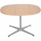 Arne Jacobsen super Ellipse sofabord af eg Ø75 Cm 2016