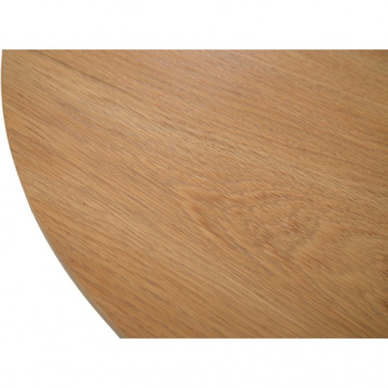 Arne Jacobsen super Ellipse sofabord af eg Ø75 Cm 2016