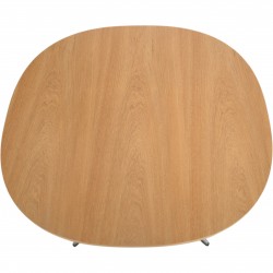 Arne Jacobsen super Ellipse sofabord af eg Ø75 Cm 2016