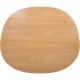 Arne Jacobsen super Ellipse sofabord af eg Ø75 Cm 2016