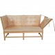 Børge Mogensen Spoke-back sofa in natural leather 1983