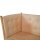 Børge Mogensen Spoke-back sofa in natural leather 1983