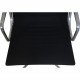 Charles Eames Aluminium EA108 stol i sort hopsak stof 1980'erne