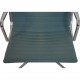 Charles Eames EA116 loungestol i blåt hopsack stof 1980'erne