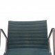 Charles Eames EA116 loungestol i blåt hopsack stof 1980'erne
