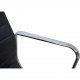 Charles Eames EA119 kontorstol i sort læder