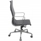 Charles Eames EA119 kontorstol i sort læder