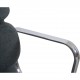 Charles Eames EA208 stol nybetrukket med gråt stof