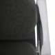 Charles Eames EA208 stol nybetrukket med gråt stof