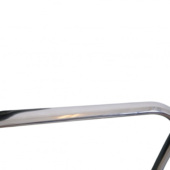 Charles Eames EA208 stol nybetrukket med gråt stof