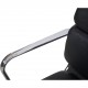 Charles Eames EA219 kontorstol i sort læder 2007