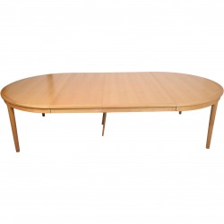 Hans Wegner Kina spisebord Ø160.Cm 1980'erne