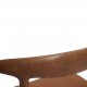 Sæt af 6 Hans Wegner W2 stole i teak 1960'erne