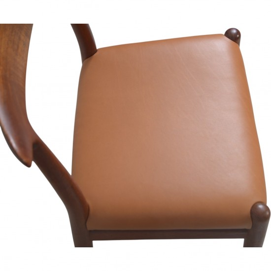 Sæt af 6 Hans Wegner W2 stole i teak 1960'erne
