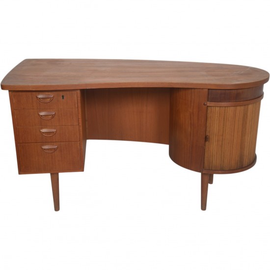 Kai Kristiansen Skrivebord af teak 1970'erne