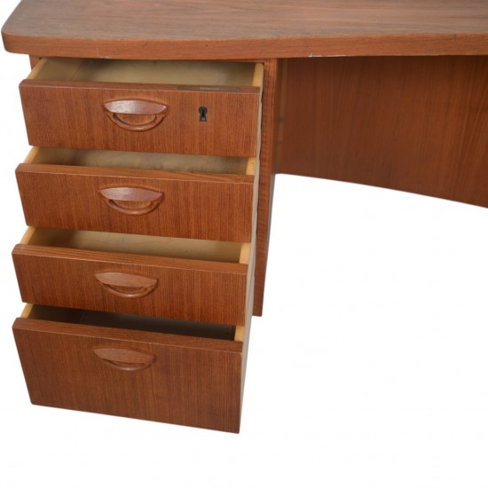 Kai Kristiansen Skrivebord af teak 1970'erne