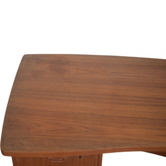 Kai Kristiansen Skrivebord af teak 1970'erne