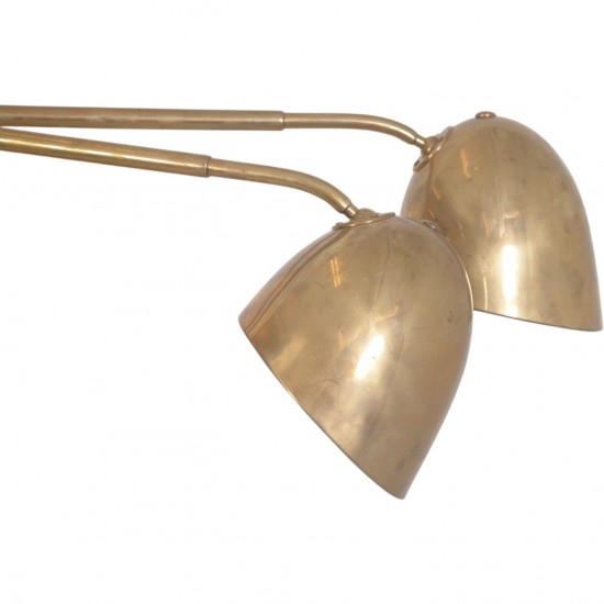 Louis Poulsen bordlampe af messing 1940'erne