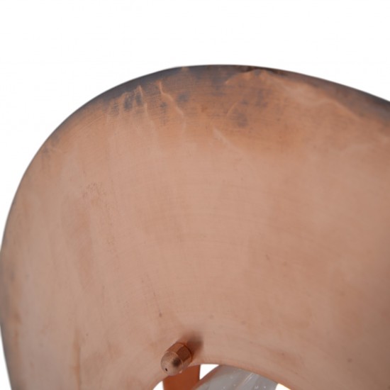 Horn udendørslampe af kobber 2000'erne