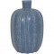 Arne Bang blue vase model 1 height: 14 Cm