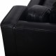 Børge Mogensen 2213 3.seater sofa in black leather 1985