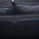 Børge Mogensen 2213 3.seater sofa in black leather 1985