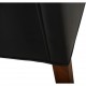 Børge Mogensen 2213 3.seater sofa in black leather 1985