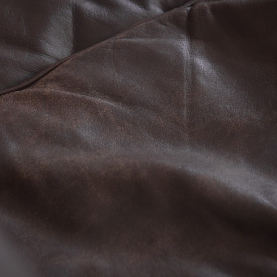 Børge Mogensen 2422 2.seater sofa in brown leather 1980s