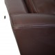 Børge Mogensen 2422 2.seater sofa in brown leather 1980s