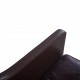 Børge Mogensen 2422 2.seater sofa in brown leather 1980s