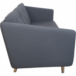 Børge Mogensen no1 3.personers sofa gråt Breeze Fusion stof 2017