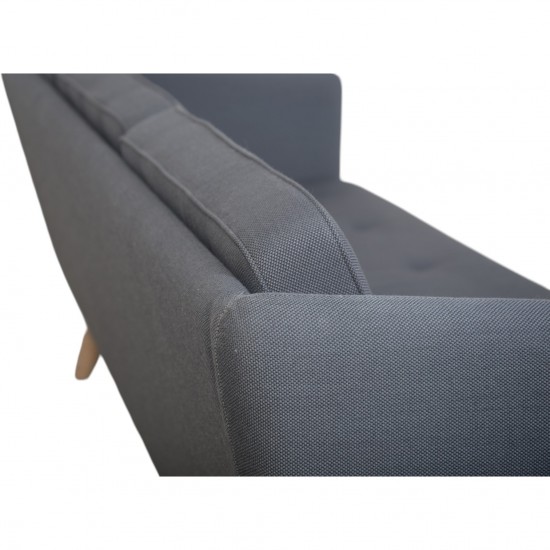 Børge Mogensen no1 3.personers sofa gråt Breeze Fusion stof 2017