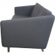 Børge Mogensen no1 3.personers sofa gråt Breeze Fusion stof 2017