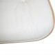 Charles Eames Lounge chair med ottoman i hvid læder 2010'erne