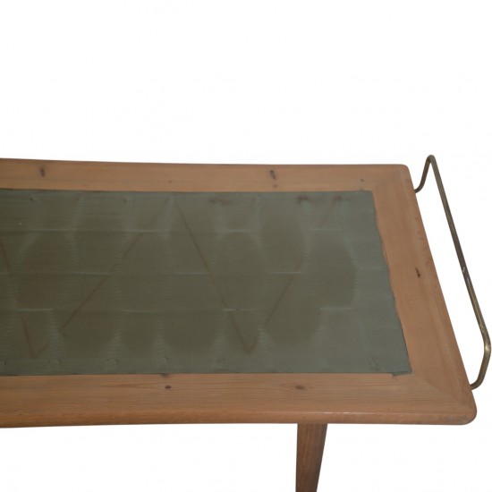 Hans Wegner GE19 daybed i sort læder 1960'erne