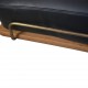 Hans Wegner GE19 daybed i sort læder 1960'erne